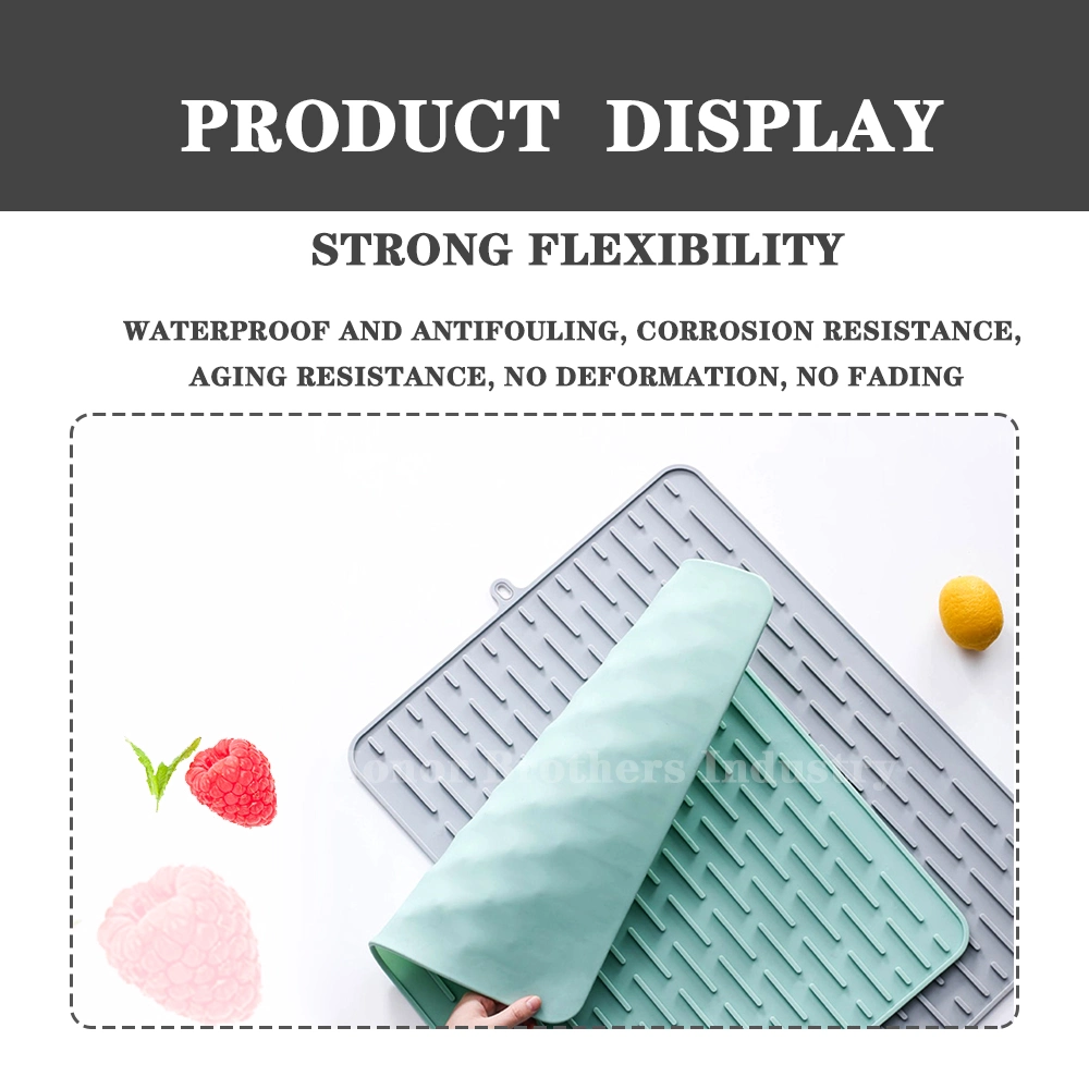Multifunctional Household Waterproof Table Coaster Silicone Rubber Place Mat