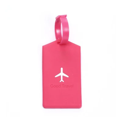 Etichette per bagagli in PVC spesso Etichette per bagagli ID valigia per aereo per viaggi Ai11966